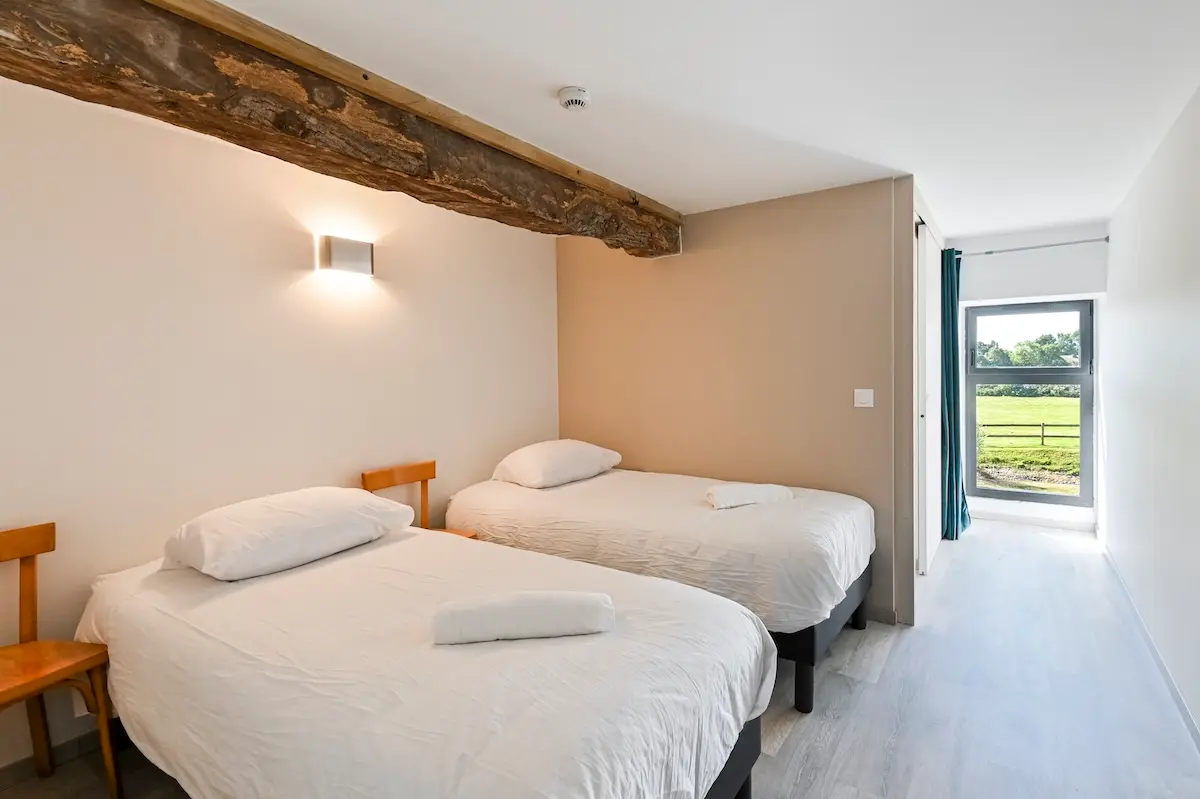 Chambre pour 2 personnes au domaine Le Mesnil<br />
